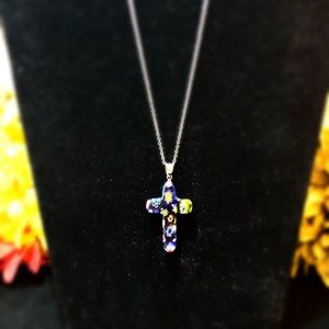 Murano Glass pendants. 5 piece
